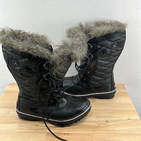 Sorel Tofino II Cold Weather Boots- Black- Size 6- NWOB - Picture 4 of 8